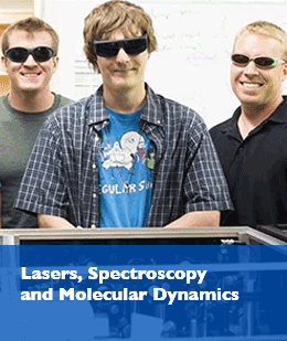 Link to Lasers, spectroscopy, and molecular dynamics information